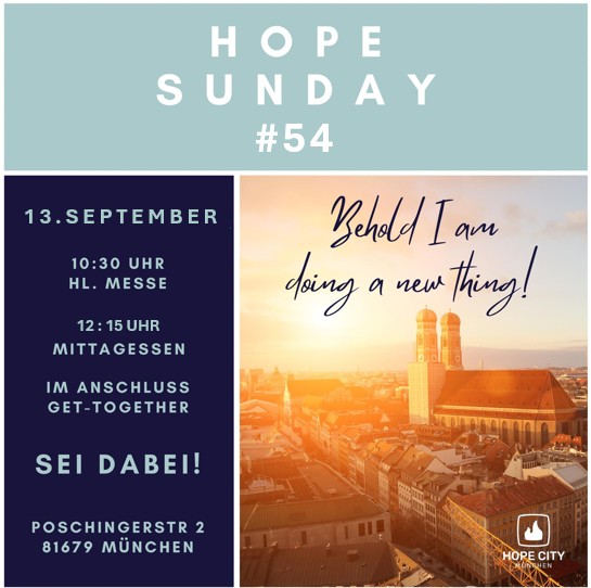 Flyer HOPE Sunday 54