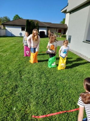 Gisiger Moatlagruppa – Start Volksschulgruppe