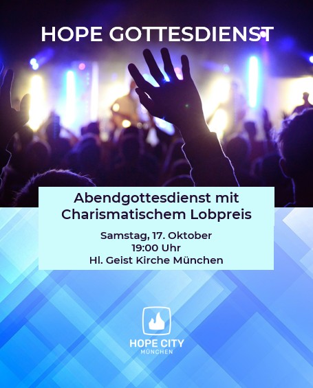 HOPE Gottesdienst im Oktober