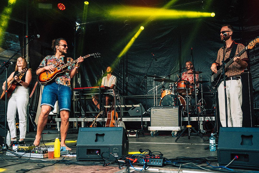 Band from the key2life festival Vienna