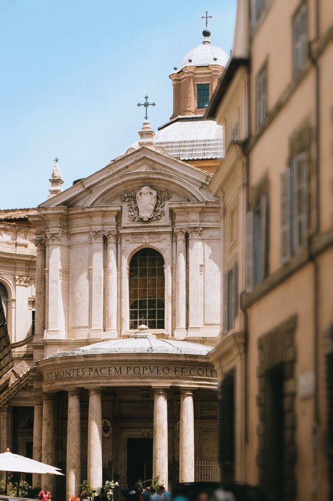 Außenansicht Kirche Rom Santa Maria della Pace