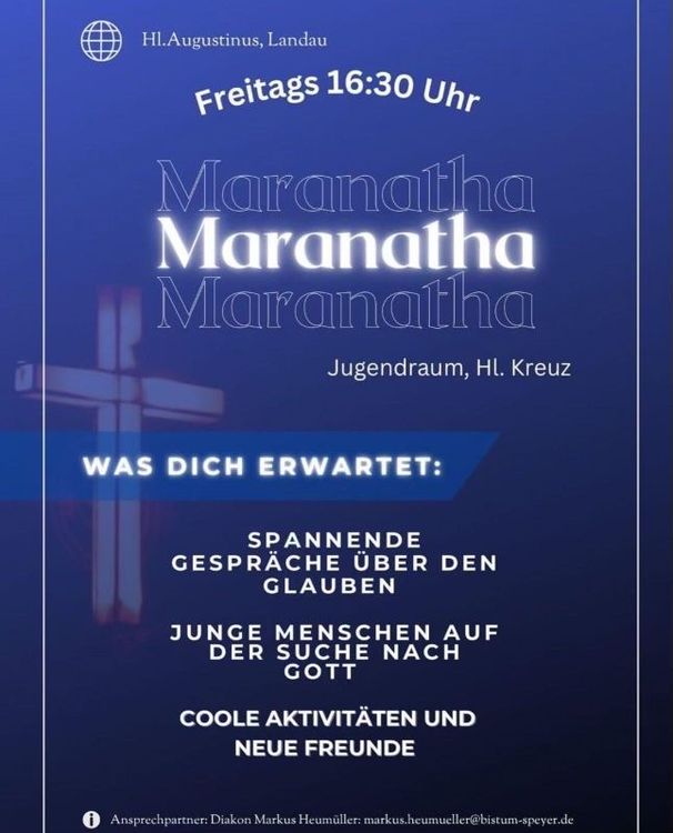 Maranatha flyer